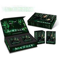 The Matrix Movie Collectible Trading Cards Booster Box - Neo Trinity Morpheus Sci-Fi Film Rare Holo Foil Character Scene Cards