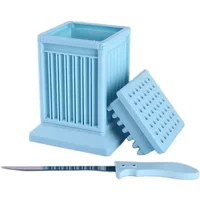 BBQ Meat Skewer Maker Wear Meat String Lamb Skewers Machine 49 Holes Skewer Tools Tofu Skewer Machine Grill Barbecue Accessories