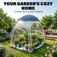 Portable Transparent Winter Plant Frost Cover for Outdoor Garden Easy Movable Plant Protection Tool for Garden Plant Care And Cu