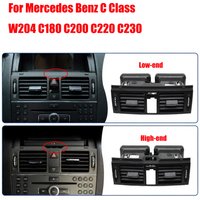 Left Right Middle Air Conditioner AC Vent Grille Outlet Assembly For Mercedes Benz C Class W204 C180 C200 C220 C230