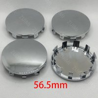 4PCS/lot Blank No LOGO 56.5mm Car Wheel Tire Rim Center Hub Cap Wheel Dust-proof ABS Hubcap Cover Auto Modification Accessories