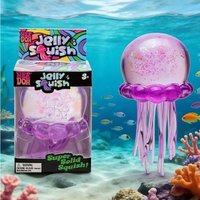 Needot Fuzz Jellyfish Squid Three Color Pinch Cute Relaxing Soft Squeezing Sensory Toy
