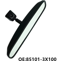 85101-3X100 851013X100 New OEM Mirror Inside Interior Rear View For Hyundai Santa Fe Sonata Elantra Veloster Kia Optima Rio