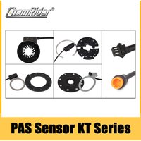 ChamRider KT PAS Pedal Assist Sensor V12L D12L BZ-4(8) BZ-10C Julet Waterproof Connector 6 Magnets Dual hall Sensors 12 Signals