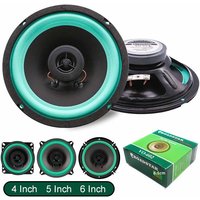 4/5/6.5 Inch Car Speakers Coaxial Subwoofer Universal Automotive Audio HiFi Music Full Range Frequency Car Stereo Speaker