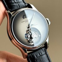 Merkur 100% Tourbillon Watch Men's Sapphire Watch For Men Luxury Mechanical Wristwatches Waterproof Relogio Masculino 42mm image 4