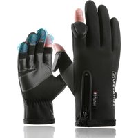 AliExpress Touchscreen Warm Gloves Outdoor Cycling Driving Motorcycle Waterproof Cold Gloves Windproof Non-Slip Womens Men Winter Ski Glove