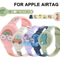 Airtag Bracelet for Kids Necklace ,Comfy Secure Air tags Wristband Kids Air Tag Necklace for Kids, Adults Kids AirTag Watch Band