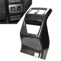 Cadre décoratif de sortie de climatisation arrière de voiture, garniture d'aération automatique durable, pièces de couverture, Nissan Rogue X-Trail T33 2021-2022, 1PC
