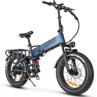 AliExpress SAMEBIKE Samebike RS-A02 Pro Ebike 1000W 48V 15AH 20*4.0 Inch Fat Tire Electric Bicycle Folding Mountain Snow City Adult Electric Bike