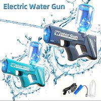 2025 New Water Gun Fully Automatic Shooting Toy High Pressure Sprinkler Summer Outdoor Beach Pool Party Toy Children Adult Gift