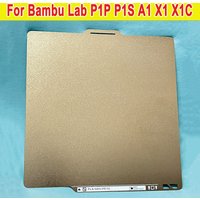 PEI for Bambu Lab A1 P1P P1S X1 X1C X1E PEI Build Plate 0.5mm Thickness Sheet High Temperature 300°C for Bambulab P1P X1 Carbon