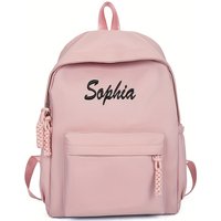 Customizable Name Embroidered Kid Backpack Large Capacity for School and Gift Personalized Backpack Custom Girl Boy School Bag