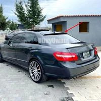 For Benz E Class W212 E180 E200 E260 E300 E320 Sedan 4 Door Rear Window Roof Car Spoiler Wings Decoration Accessories