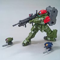 HG 1/144 Jiuzhou Model Grimoire Red Beret Robot Assembly Model Kit Action Figures Plastic Models For Hobbyists Toy Gift