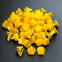 100/20X Trim Clips For Hyundai Car Door Interior Trim Panel Retaining Clips Rivets Plastic Fixed Fastener Accessories 11mm Hole