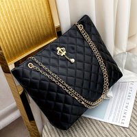 6 Colors Fashion Black Shoulder Bags for Women Large Shopper Bag Solid Color Quality Soft Leather Handbag Lady Travel Tote Bag
