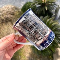 Scotland Ceramic Mug Coffee Mug Afternoon Tea Breakfast Cup Personalized Design Drinking Cup