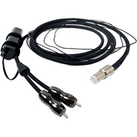 1pcs WEL Signature 5 Pin DIN To 2RCA Phono Cable PSS Silver HiFi Audio Tonarm Cable with Ground Wire