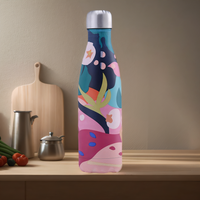Double Wall 304 Stainless Steel Outdoor Sports Thermos Bottle Coffee Travel Thermos Kawaii Thermos Coffee Water Bottles for Girl