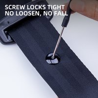MIXSAS Car Alloy Safety Seatbelt Clips Stopper Buckle 1/2/4PCS Adjust Seatbelt Limit Button Retainer Anti-slip Car Accessories