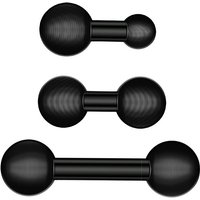 Double Ball Mount Adapter 1 Inch To 25mm/17mm/20mm Composite Extension Ball for Standard Dual Ball Socket Mount Accessroeies