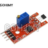 10pcs 4pin KY-024 Linear Magnetic Hall Switches Speed Counting Sensor Module