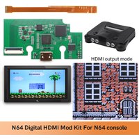 HD 1080P For N64 Digital HDMI-compatible Video built-in Converter Built-in OSD Menu For N64 Game Console