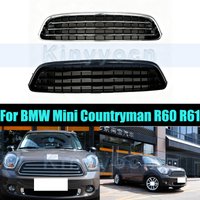 Grille de radiateur de calandre de pare-chocs avant, pour BMW Mini Countryman R60 R61, calandre de voiture, accessoires de voiture