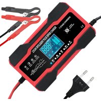 Autobatterie ladegerät voll automatisch nass trocken Blei Säure Batterie Digital anzeige Batterie ladegerät Impuls reparatur 12V 10a/24V 5a