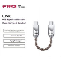 FiiO Link USB Digital Audio Cable Type-C to Type-C Data Cable Monocrystalline copper Adapter