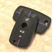 Silicone Car Key Case Cover For BMW 1 2 3 4 5 6 7 Series M3 M4 M5 X1 X3 X4 X5 X6 F36 F25 F26 F30 F34 F10 F07 F20 Z10 G30 F15 F16