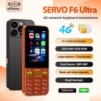 SERVO F6 Ultra 4G LTE Android Phone 2.8" Touch Screen Camera Flashlight Play Store 2GB+16GB 2200mAh Dual SIM Button Smartphone