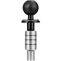 AliExpress Aluminum Base Rubber Motorcycle Bike Mount Black Fork Stem Base with Ball Head for RAM Mount for Gopro Ball Mount Adapter