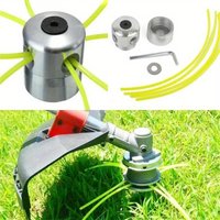 1pc Aluminum Brush Head Brush Cutter Accessories Universal Garden Tool Parts