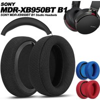 Earpads for Sony MDR-XB950BT, MDR-XB950B1 N1 NP Protein leather Memory foam Ear Pads Cushions Replacement Over-Ear Headphones