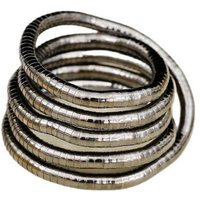 6mm 90cm DIY Iron Bendable Flexible Twisted Snake Chain Necklace , 1pcs/pack