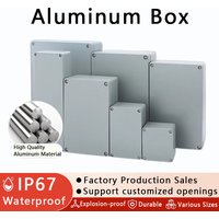 Explosion-proof Aluminum Enclosure Electronic Project Box Instrument Case Project Box Outdoor Junction Housing