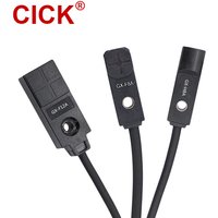 1 Pc Small Square Inductive Proximity Switch with 3-Wire NPN NO NC Metal Detection Waterproof Mini Sensor GX-F8 GX-F12 GX-H8