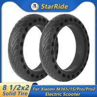 8.5x2 Honeycomb Solid Tire 8.5-inch Scooter Tire for Xiaomi M365/1S/Pro/Pro2 Electric Scooter 8 1/2x2 Tires Parts Accessories