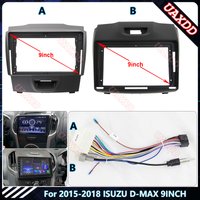 For 2015-2018 ISUZU D-MAX mu-X 9inch Car Radio Android Stereo audio screen multimedia video playercables Harness frame