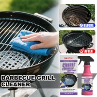1/2pcs Barbecue Rack Cleaner Powerful Cleaning Stubborn Grease Removes Carbon Deposits Safe Formula No Damage for Grill 120ml
