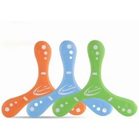 Fun Boomerang Toy Three-leaf Cross Outdoor Flying Disc Games Adult-kids Interactive Sports Toys for Children Decompression Gift