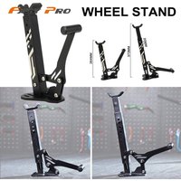 Motorcycle Wheel Stand Portable Handle Single Sided Paddock Stand Front Rear Support Foldable Tire Repairing Tool lift Universal