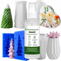 Demolding Spray, Easy to Release - Dries in 5 Seconds, Reusable, Suitable for Rubber, Concrete, Candle Molds, Extends Mold Life