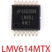 5PCS LMV614MTX LMV614MT LMV614M LMV614 TSSOP14