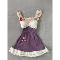Summer French Sweet Dress Women Elegant Vintage Decal Design Slim Mini Dresses Vacation Bohemia Beach Style Mini Dress Chic New