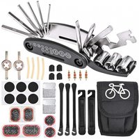 AliExpress NONE Bicycle Repair Tools Kit, Bike Accessories, Multi Tool Set with Pump Tire Patch, Portable Mountain Road BikeTire Auto Tool Set