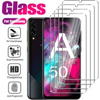 1-4Pcs Tempered Glass For Samsung Galaxy A50 A40 A30 A20 A10 Screen Protector on Samsung A90 A80 A70 A60 Protective Cover Glass