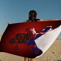 MJ King Of Pop M-Michael J-Jackson Beach Towel Colorful Bath Towels for Girl Microfiber Quick Dry Custom Sand Free Beach Yoga